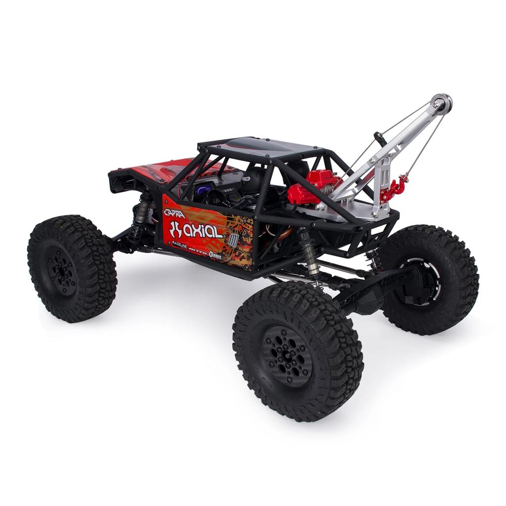 Aluminium 1/10 Scale Winch Truck/Tow Truck Crane Arm Kit Simulation for RC Crawler Axial Capra 1.9UTB Trail Buggy Upgrade Parts