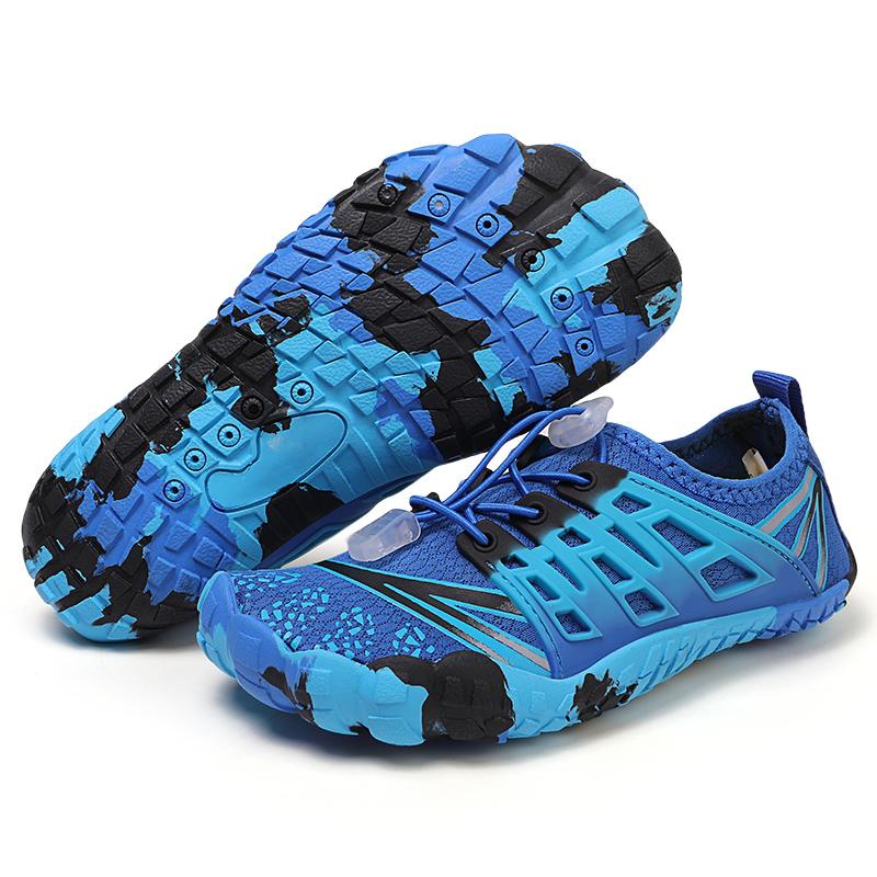 Kids Quick Drying Aqua Shoes Children's Water Shoes Barefoot Five-Fingers Wading Sneakers Boys Girls Beach Swimming Footwear