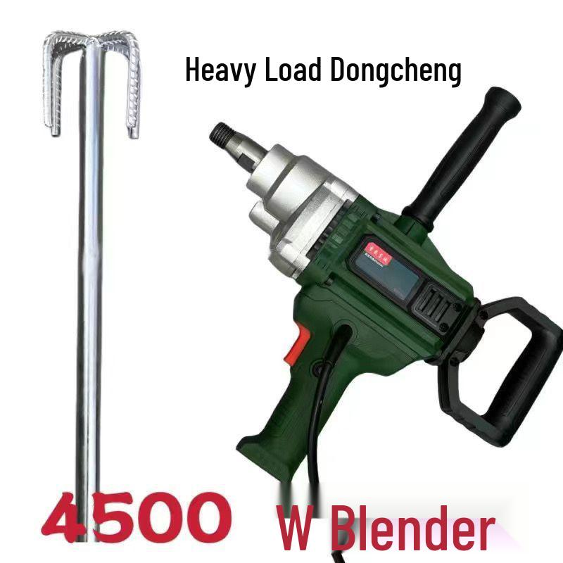 Heavy Duty 4500W High Power Concrete Mixer for Cement & Putty