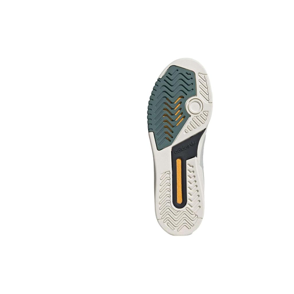 adidas Originals Drop Step 2.0 Low Leather Comfortable Versatile Durable Low-Top Skate Shoes Unisex Sneakers White Green IG1907