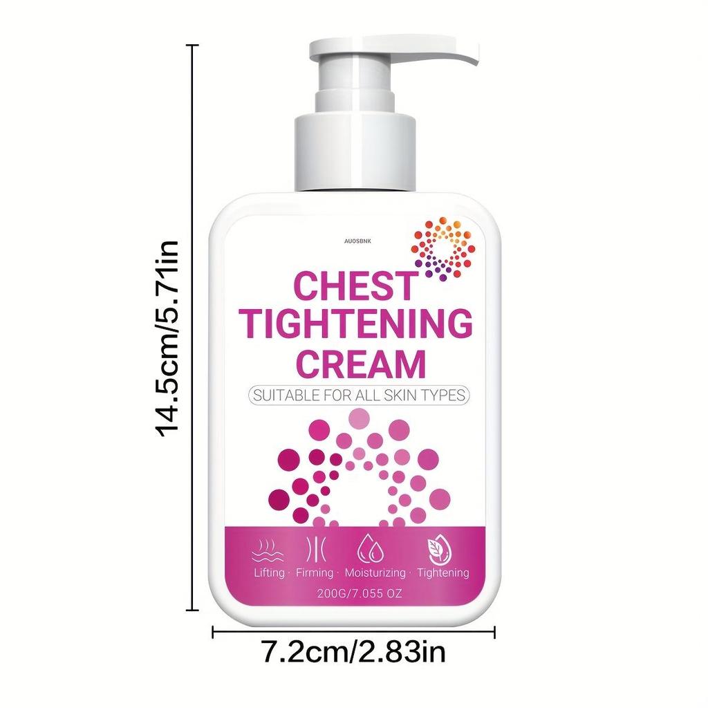 Natural Bust Tightening Cream - Firming & Lifting Cream With Honey & Jojoba Oil - For Sagging Breasts, Post Pregnancy & Weight Loss Care-200g
