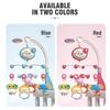 Baby Crib Mobile Rattle with Projector Infant Rotating Musical Night Light Toy for 0-12 Months Bed Bell for Newborn Toddler Gift