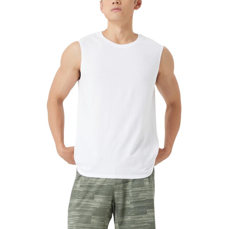 

DECATHLON DOMYOS Fitness Sports Breathable Sleeveless Vest Men s Snow White XL снег