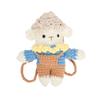 Cotton Plush Cartoon Sheep Phone Crossbody Bag With Soft Fabric For Girls And Casual Outings