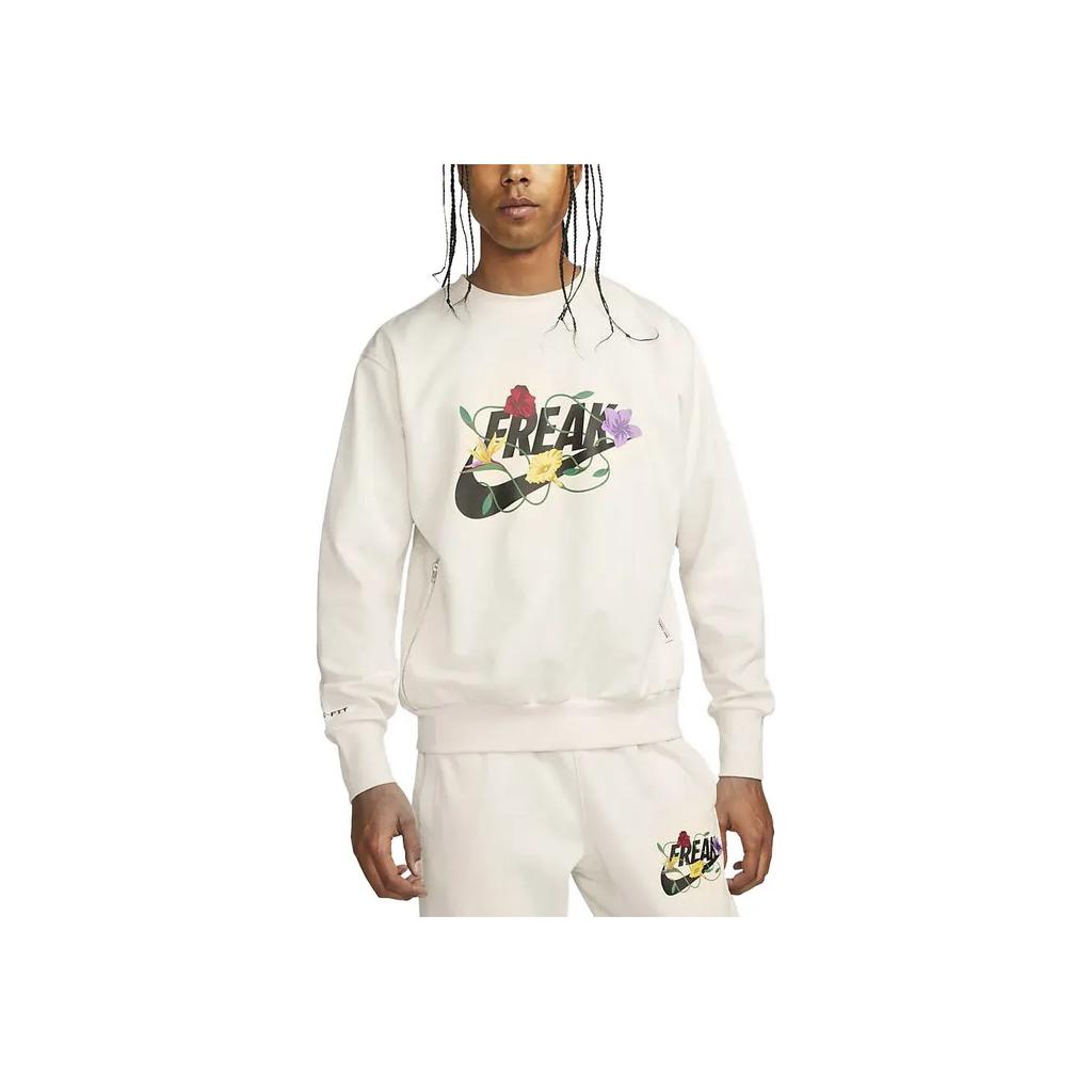 Nike Embroidered Multi-Swoosh Crew Neck Breathable Comfortable Sweatpants Hoodie Set Men Sweatpants, Hoodie FJ9558-110+BV2680-010