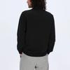 Sweatshirts Men's Black Crew Neck Moderate Regular 10020345-A01