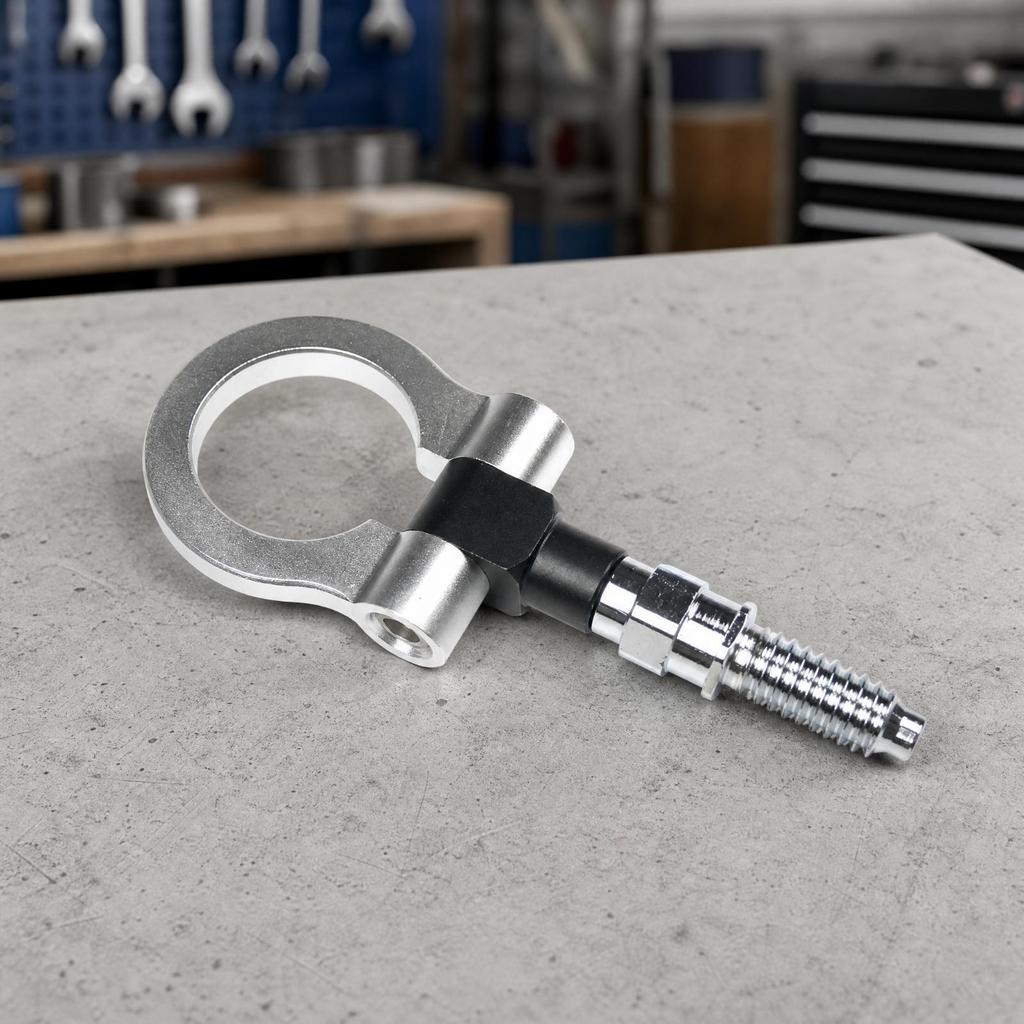 European-Type Automotive Towing Hook Metal Trailer Hitch Anti-Loosening for