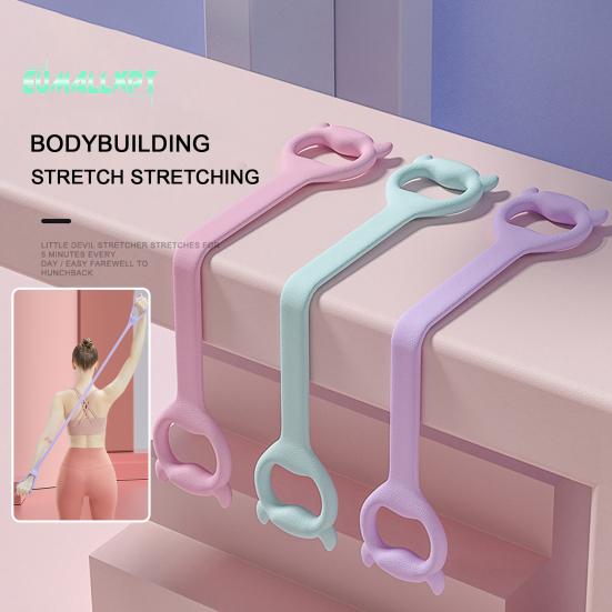 

Силиконовая резинка для рук, спины, плеч, эластичная веревка для физиотерапии, растягивающаяся фитнес-группа, принадлежности для спортзала