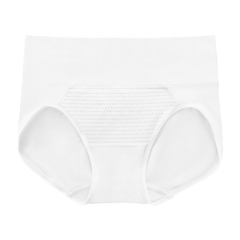 

Special for seamless underwear women s sexy large size high waist hip care anti-light comfortable and simple women s briefs S белый