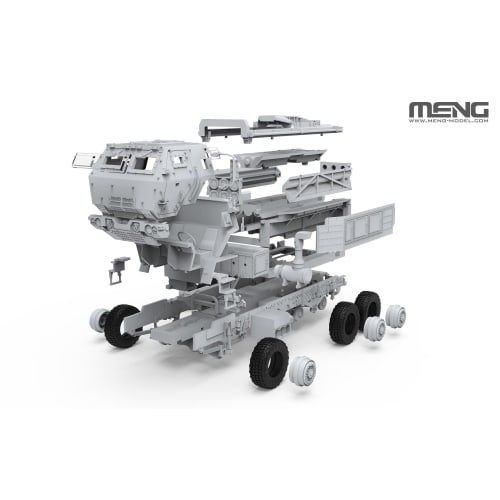 GSI Creos Monmodel 1/72 scale American M142 Hymars High Mobility Rocket Artillery System Plastic Model Kit M72-004 (Tank)