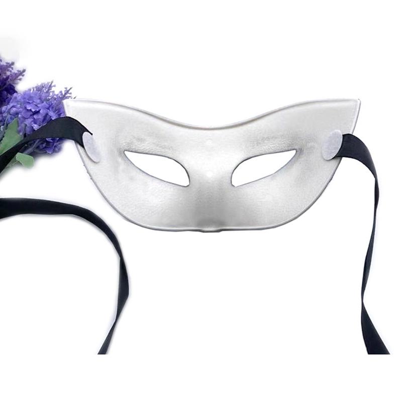 Retro Maskerade Halbgesichtsmaske Einfache Plastikmaske Partymaske Karneval Abschlussball Halloween Kostüme Accessoires Dekoration