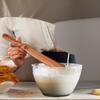 Bread Stirring Spatula Eco-Friendly Wooden Sourdough Starter Mixer Kitchen Jar Scraping Tool Dough Mixing Flat Stirring Stick