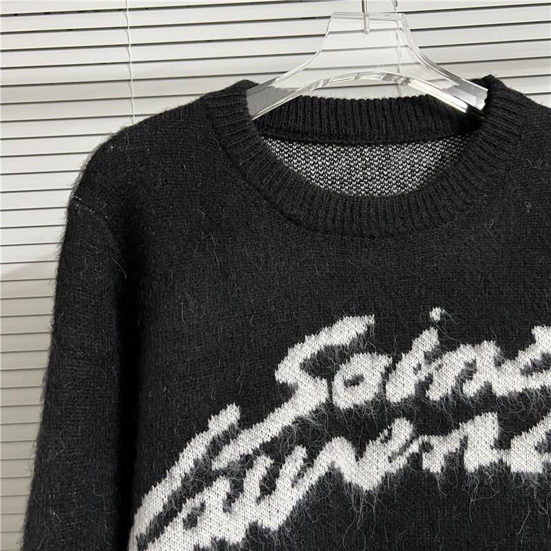 Ys Trendy Unisex Mohair Sweater - Autumn/Winter Collection
