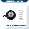 uxcell Bottom Carburetor Diaphragm Cover Fits 3LD-14958-00-00 Yam Aha Fits Road Star 1600 1700