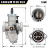 NIBBI PEZ 28 30mm Vergaser Mit Vergaserdüsen 50cc 125cc 250cc Motor Für Gy6 Yamaha Kawasaki Suzuki Pitbike Motorrad Zubehör