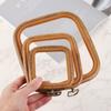 Octagon Needlecraft Wood Grain Stretch Tool Sewing Accessories DIY Embroidery Hoop