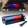 12V Car Flashing Warning Lights LED Police Strobe Lamps DRL Day Running Interior Windshield Suction Truck Automotive Accessories