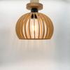 KY LEE ceiling stylish dining room single light cute interior lighting for living ceiling LED solid wood Japanese-style lamp, light, fixture, simple,
