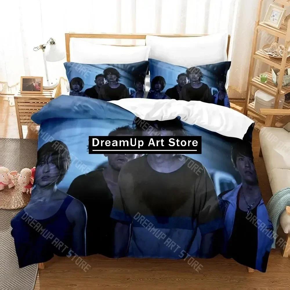 3D Print Alice in Borderland Season 2 Bedding Set Single Twin Full Queen King Size Bed Set Aldult Kid Bedroom Duvetcover Sets