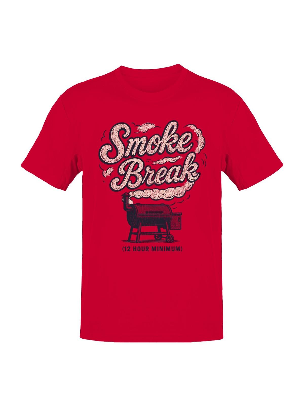 BBQ Smoke Break Mens T-shirt XXL
