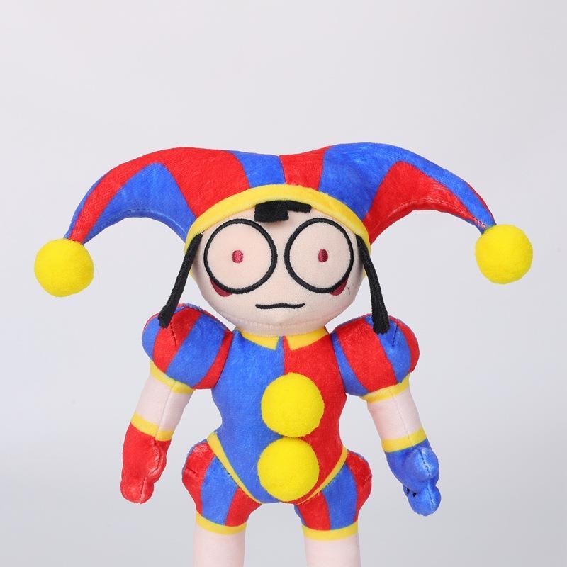 New Digital Clown Pu Plu Doll Toy Soft Stuffed Animal Toy for Adults Jax Digital Circus Magic Number Clown Doll