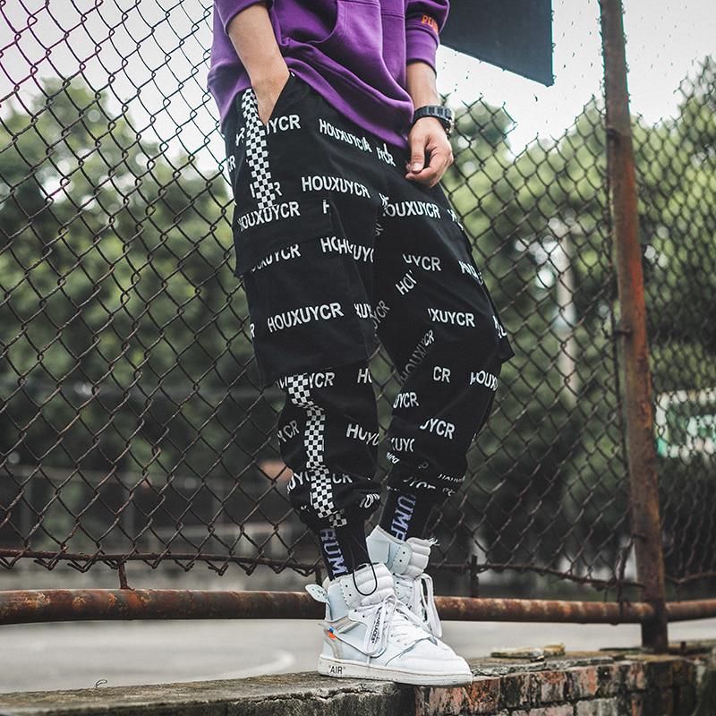 Buy 2019 Men Streetwear Pants Letter 