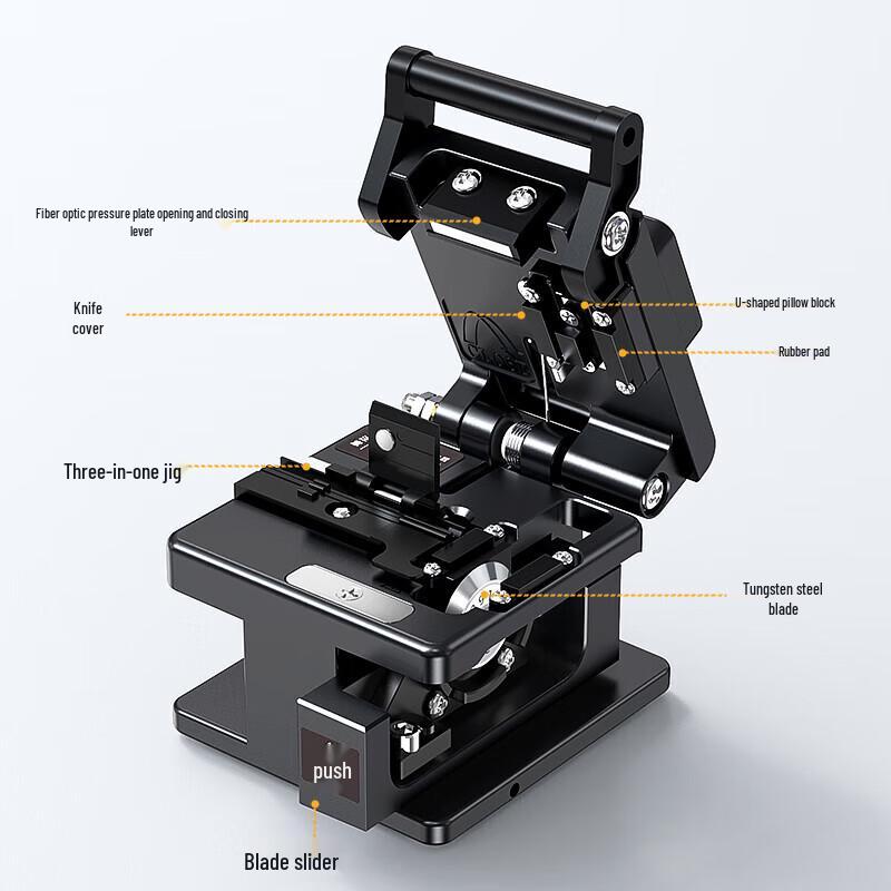 High-Precision Automatic Fiber Optic Cleaver