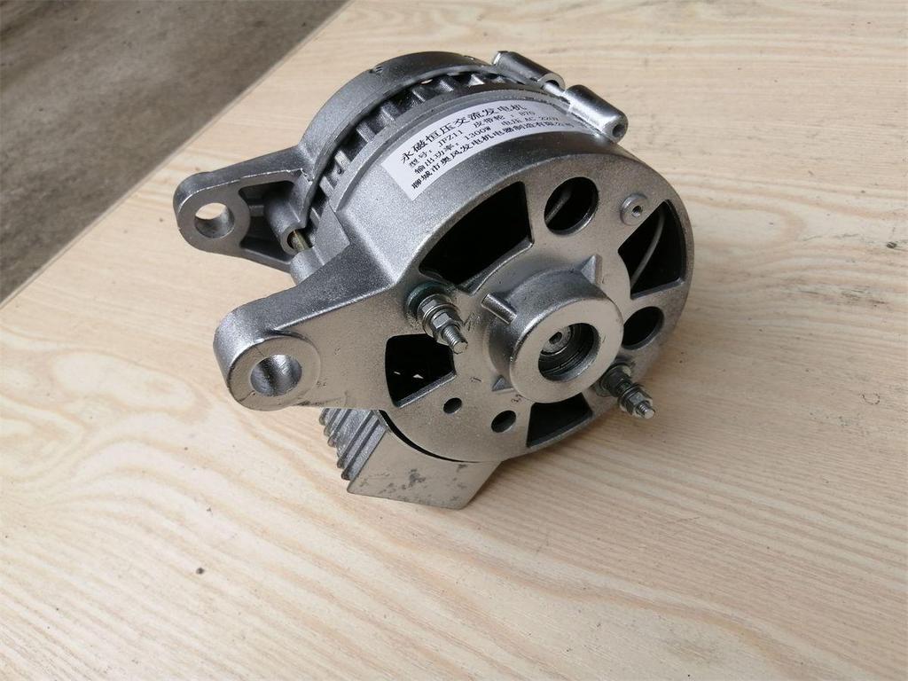 Compact High-Power 2000W 220V Brushless AC Generator with Pulley