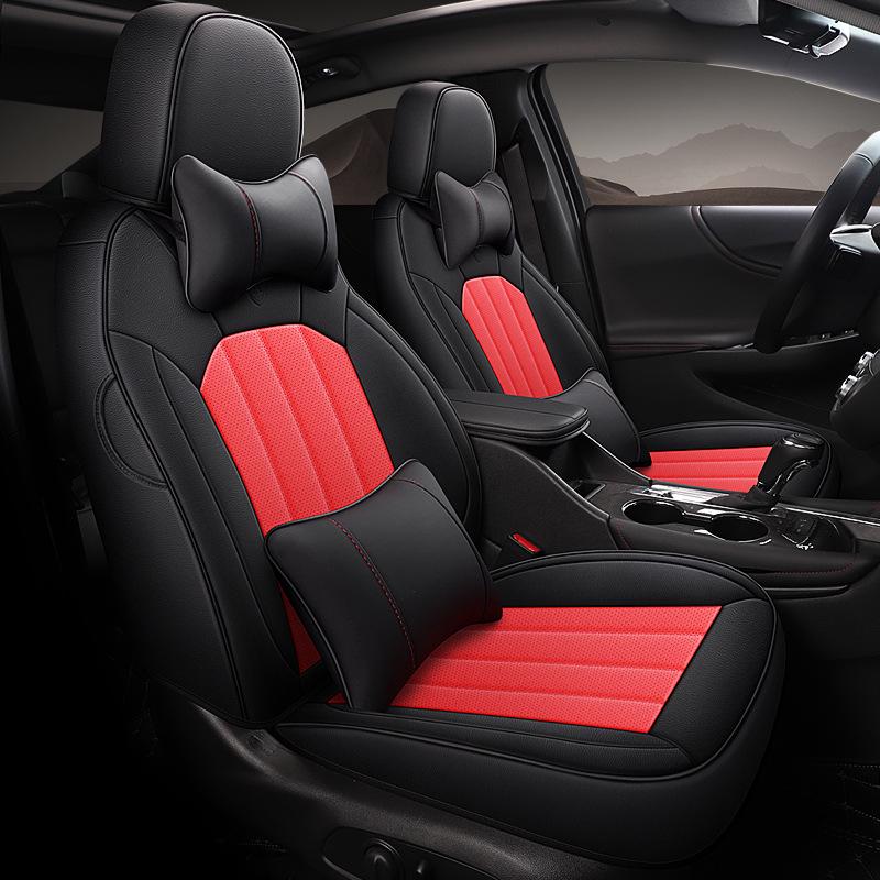 Universal Leather Seat Cushion for Cavalier - All Seasons, Full Surround, Fits Five Seats