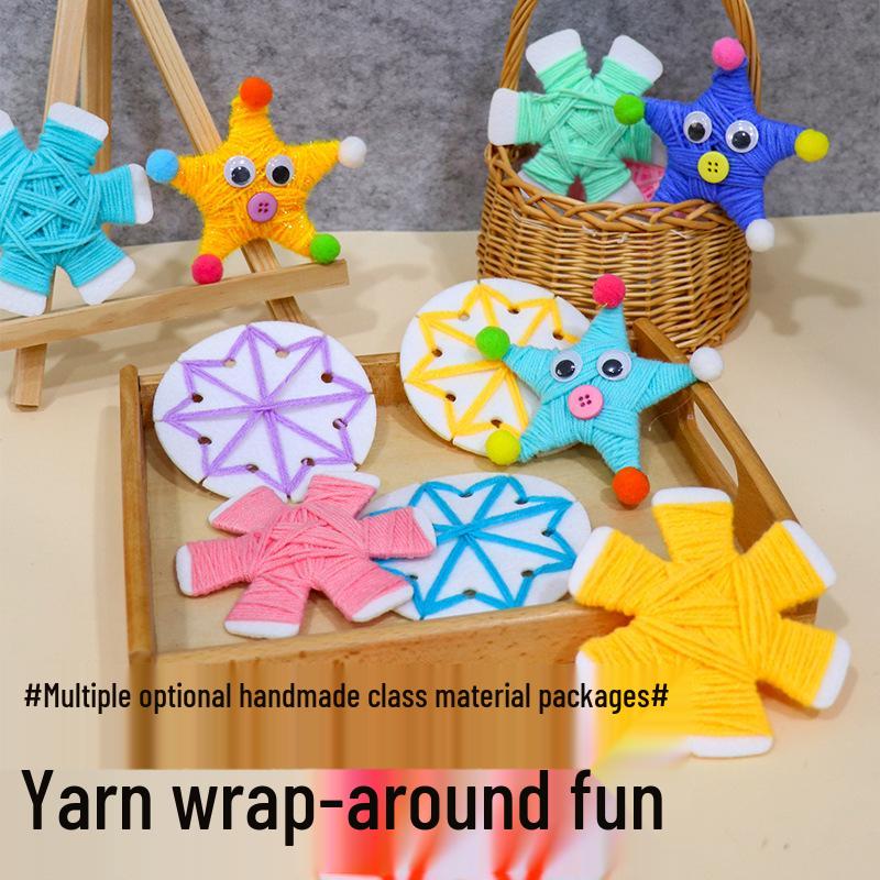 

Kindergarten Wool Star Decorations for Creative Art Areas Standard
