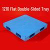 Heavy-Duty Flat Double-Sided Welded Plastic Storage Pallet
