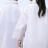 Kids Lab Coat White Doctor Costume Children Science Experiment Outfit Kindergarten Primary School Role Play Uniform