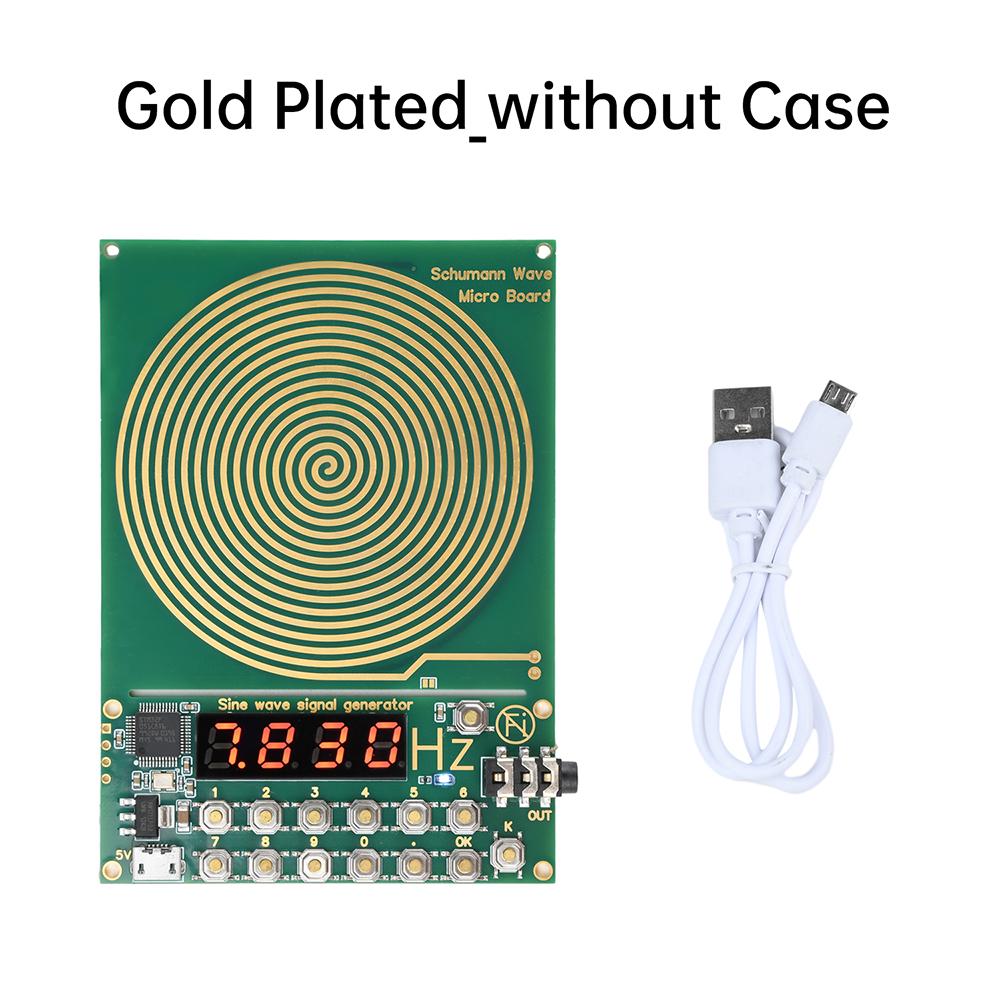 DC5V 0.01Hz–100000Hz Adjustable Frequency Schumann Wave Signal Generator Sine Wave Signal Generator Micro USB Interface