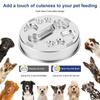 304 Stainless Steel Slow Feeder Dog Bowls with Non-Slip Mat Dog Wat Anti-Choking Dog Water Bowl for Small & Medium Dogs