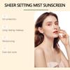 New Setting Sprays for Makeup Waterproof Lasting Oil Control Natural Refreshing Anti UV Sunscreen Finishing Mist Cosmetics