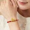 Chinese Style Horse Year Bracelet 2026 Horse Year Fortune Bracelet Lucky Pony Red Rope  Girls