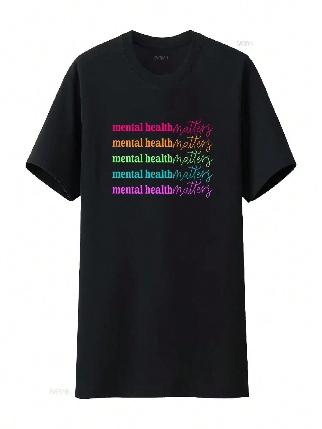tal Health Matters T Shirt Anxiety TherapisT Inspirational Depression Motivational PsychologisT Vintage Washed Fashion S разноцветный