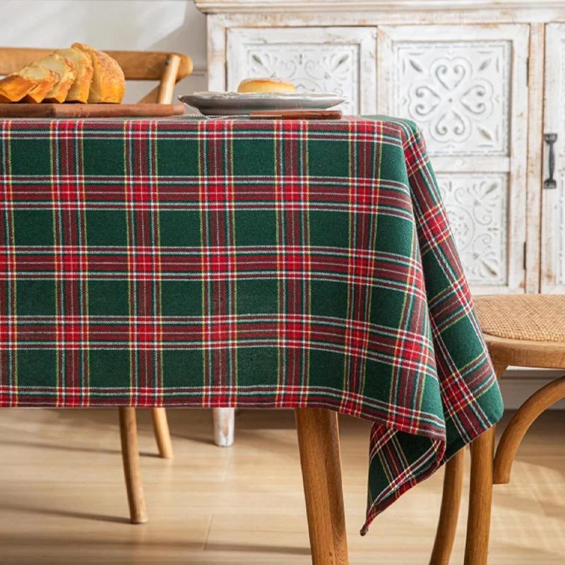 Checkered Tablecloth, Suitable For Holiday Parties, Banquets, Restaurants, Kitchen Decoration Disposable table cloth Table top