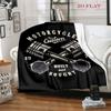 Custom Motorcycles: Built Not Bought blanket blanket sofa blanket sheet Digital printing Outdoor plush blanket