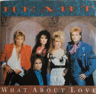 7inch Record HEART - What About Love B5481 Capitol Records 1985 US Rock Used