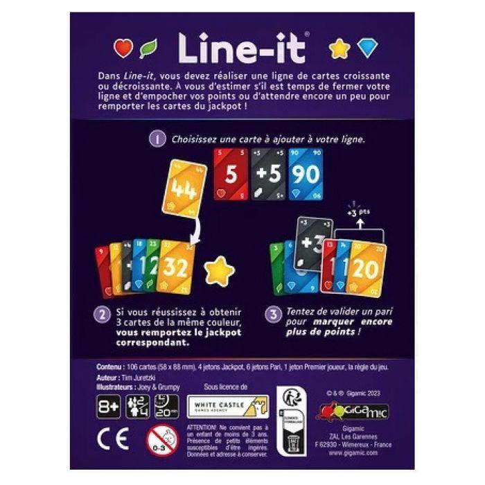 Jeu d ambiance Gigamic Line it