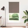 VidaXL Blackout Roller Blind Coffee 100x230cm Fabric Width, Day and Night Blind, Kitchen Blind, Blind 4011076