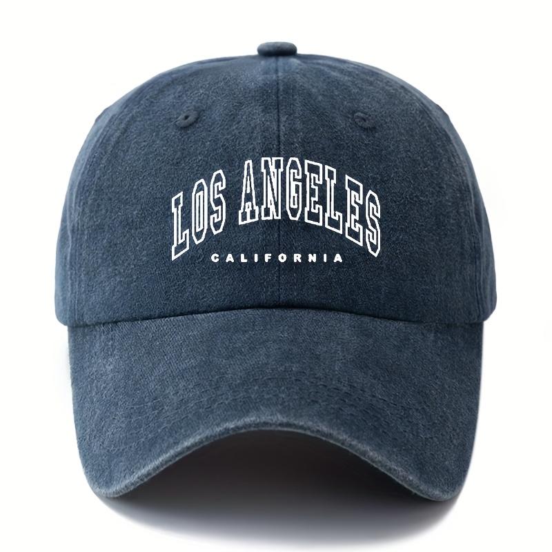 Men's retro baseball cap Los Angeles lightweight outdoor duckbill cap, suitable for camping party occasions, truck drivers
