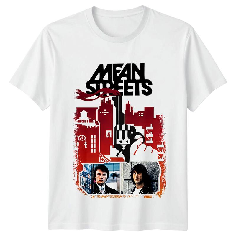 

Mean Streets (1973) Movie Poster Inspired Unisex T-Shirt Retro 70s Tee Unisex XXL