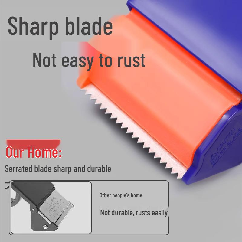 Heavy-Duty Tape Dispenser for 5cm/6cm Plastic and Cardboard Box Sealing