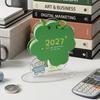 Card Paper 2027 Table Calendar Puppy Shape Standing Table Calendar 2027 Desk Calendar  Home Office