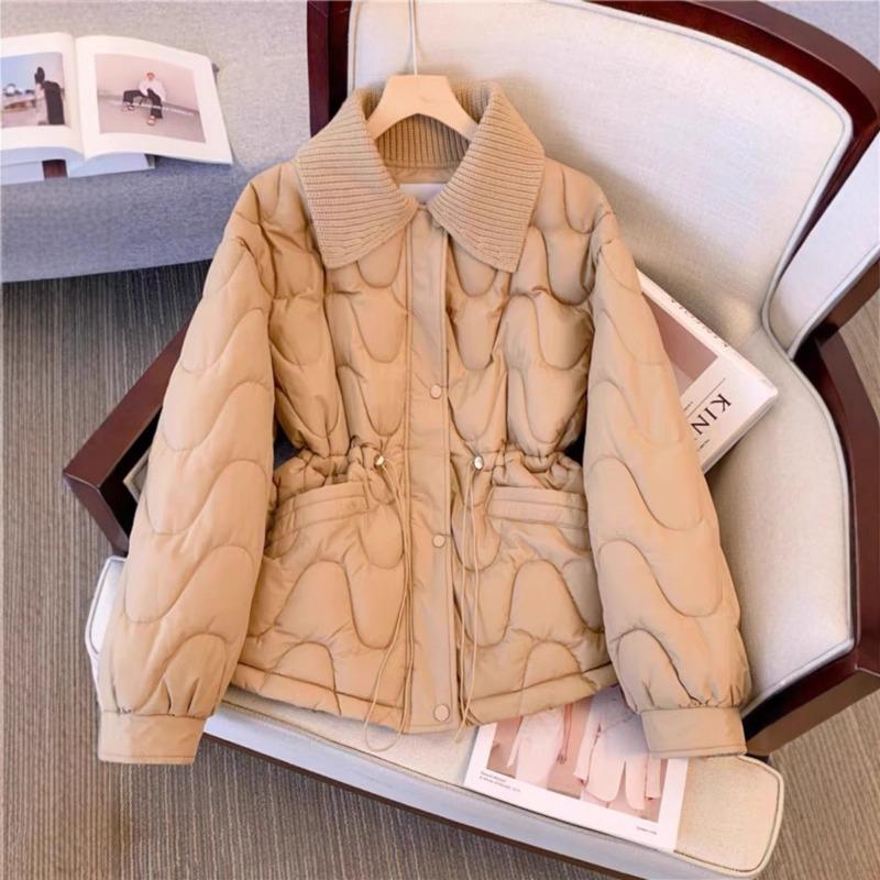 Winter Thickened Cotton-padded Clothes, New Knee-length Cotton-padded Clothes, Loose Cotton-padded Jackets, Women's High-end Fashion Coats