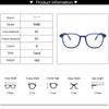 Retro Mens Glasses Frame Fashion Computer Eyeglasses Frame Women Anti-blue Light Transparent Clear Pink Plastic Frame