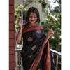 New Launch - Soft Lychee Silk Saree with Rich Pallu and All Over Jacquard Work