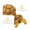 SUPVOX Realistic Plastic Simulation Tortoise Figurine Detailed and Durable for Educational Use and Home Decoration Animal
